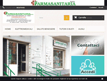 Tablet Screenshot of farmasanitaria.net